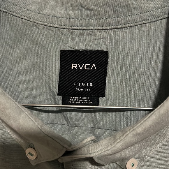 RVCA Short Sleeve Button Down Shirt - Picture 2 of 2